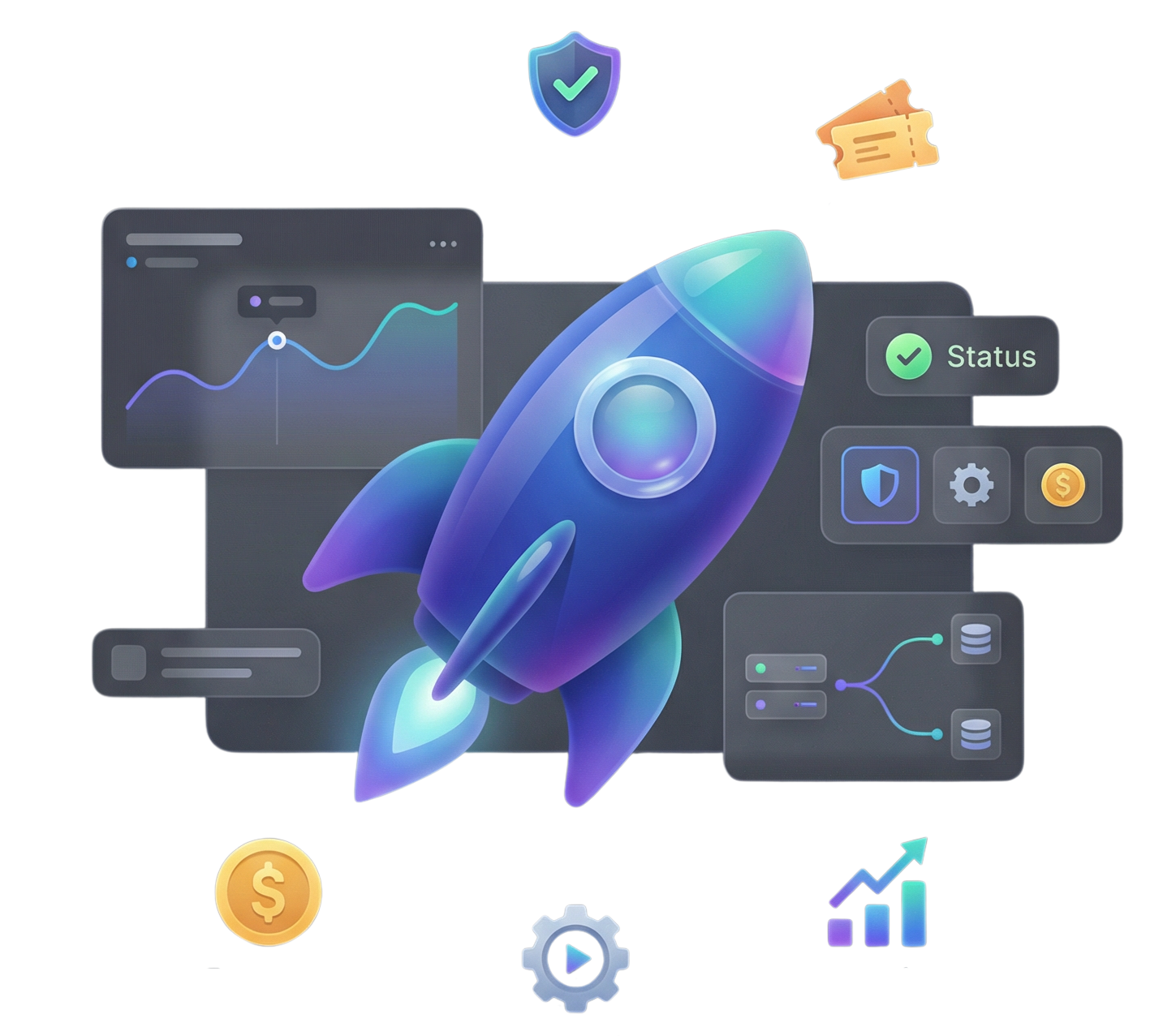 AziviusAIO Dashboard